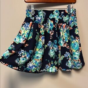 Ambiance Mini Skirt Floral Print